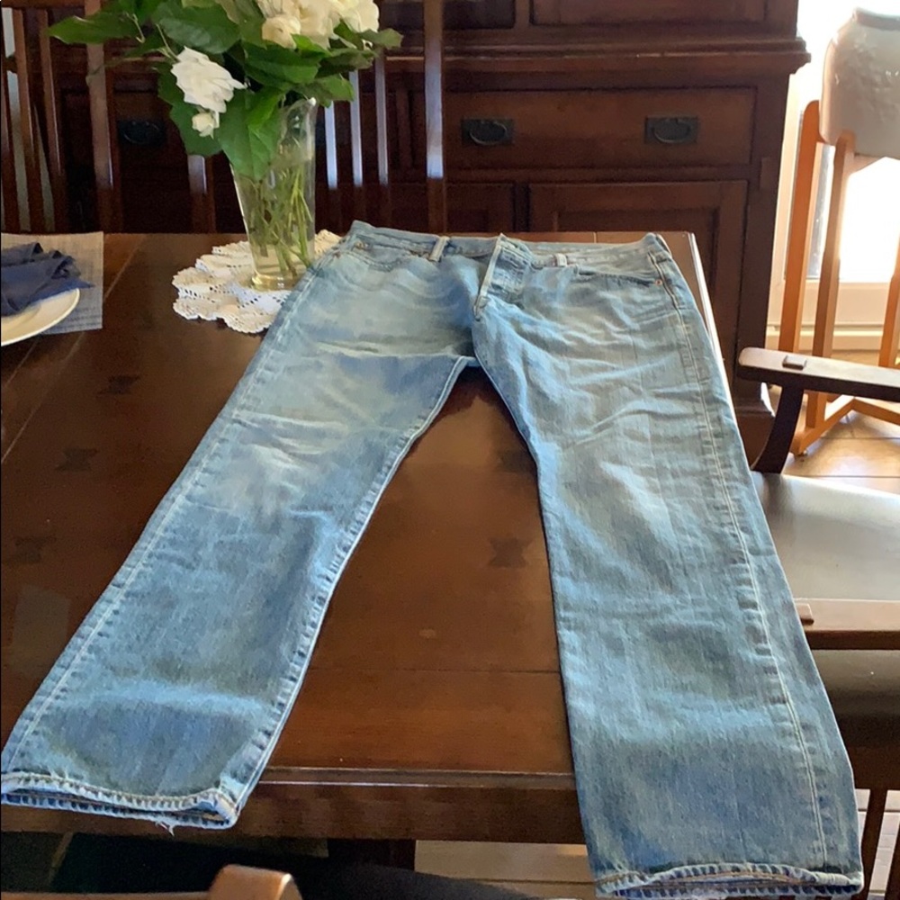 Levi’s 501 jeans 36 x 34 slightly used